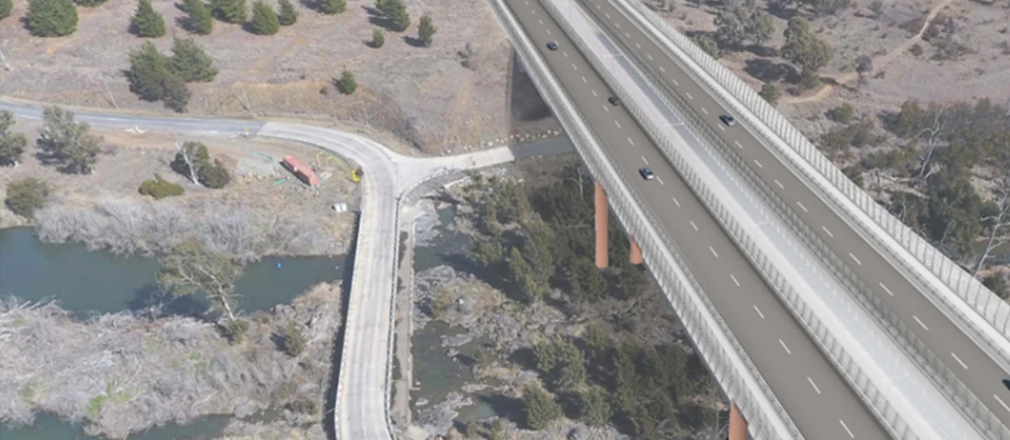 The John Gorton Drive and Molonglo River Bridge Crossing